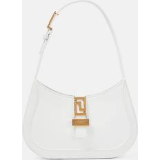Versace Greca Goddess Small leather shoulder bag white One size fits all