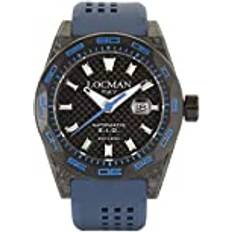 Locman italy stealth carbon automatik schwarz/blau ref. 0216