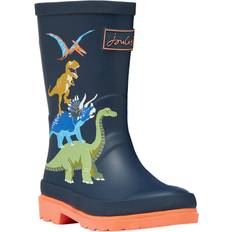 Joules Kids Junior Print Wellies Dino Navy dino navy