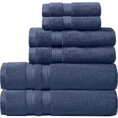 Beautyrest Cotton Feather Touch Antimicrobial Bath Towel Blue