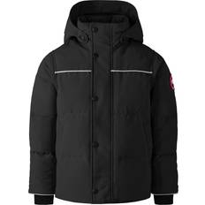 Outerwear Canada Goose Boys Black Noir Kids Logo-patch Padded Shell-down Jacket 2-7 Years 2-3 Years