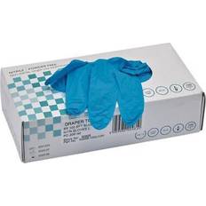 Draper Disposable Gloves Draper Nitrile Gloves Blue Pack of 100
