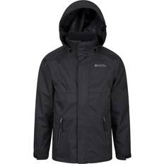 Mountain warehouse Childrens/Kids Bracken Extreme in Waterproof Jacket Black