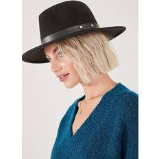 Women - Wool Hats Accessorize Wool Fedora Hat, Black, Women Black