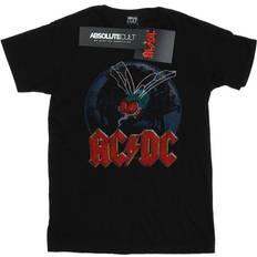 AC/DC Girls Fly On The Wall Cotton T-Shirt Black