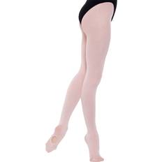 Silky Childrens Girls Convertible Dance Ballet Tights 1 Pair 3-5 Years Pink