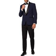 OppoSuits Men's Novelty Tuxedos, Regular, Blue Blue