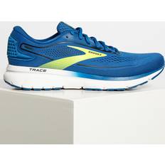 Brooks Men Shoes Brooks Men’s Trace Neutral Running Shoe Blue/Nightlife/White