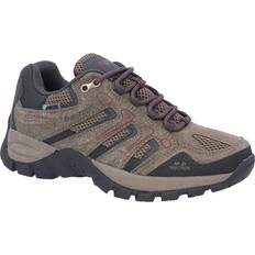 Hi-Tec Womens Torca Low Waterproof Walking Shoes Dark Taupe/Charcoal