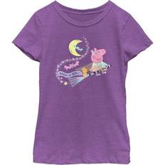 Hasbro Girl Peppa Pig Magic Is Real Graphic Tee Purple Berry