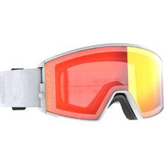 Polarized Goggles Scott React LS - Light Sensitive Red/Chrome Mineral White