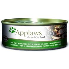 MPM Natural Adult Wet Cat Food Tuna Fillet with Seaweed 156g Tins