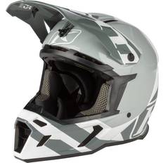 Klim F5 Koroyd Ascent Carbon Motocross Helmet, grey-white, XL, grey-white