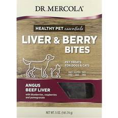 Dr. Mercola Healthy Pets Beef Liver & Berry Bites Pet Treats Dogs