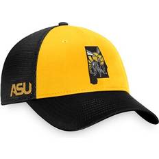 Top of the World Men's Black/Gold Alabama State Hornets Origins Trucker Adjustable Hat