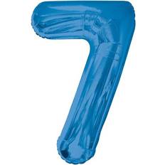 Blue Party Supplies Unique Party Extra Large Blue Foil 7 Balloon