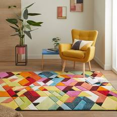 Carpets & Rugs Concept Looms Viva VIV101 Geometric Yellow