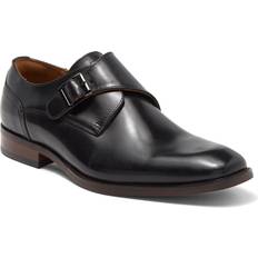 40 - Men Monks Florsheim Men's Ravello Monk Strap Dress Shoes Black Black