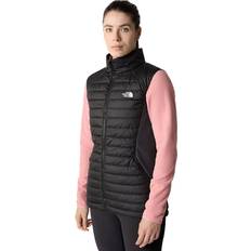 The North Face L - Women Vests The North Face Womens Hybrid Insulated Gilet: Black/Asphalt:
