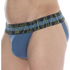 Emporio Armani Men's Underwear Emporio Armani Men's Mega Logo Jockstrap Jock Strap, Octanium