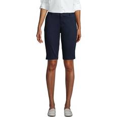 Lands' End Trousers & Shorts Lands' End School Uniform Women Stretch Chino Bermuda Shorts