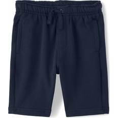 Gymboree Gymboree Boys Shorts Uniform in Blue Fleece/Polyester/Cotton