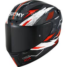 Suomy Track-1 404 Helmet, black-grey-red, XL, black-grey-red