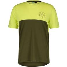 Men - Yellow Shirts Scott Herren Hemd Shirt M's Trail Flow DRI SS Gelb