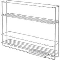 Spice Racks Metaltex spice rack In & Out silver 2-piece