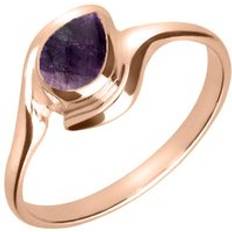 Rose Gold - Women Rings C. W. Sellors 18ct Rose Gold Blue John Offset Pear Ring Rose Gold