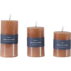 Gallery Direct Interiors Set of 3 Rustic Amber