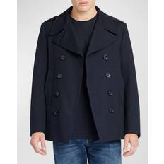 Men - Wool Coats Dolce & Gabbana Cappotto Man Blue