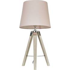 Brown Table Lamps ValueLights Clipper Brown Table Lamp