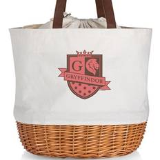 Picnic Time Harry Potter Gryffindor Coronado Canvas and Willow Basket beige