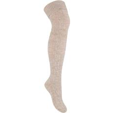 Beige - Women Socks Steven Womens Over The Knee Wool Socks Beige