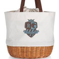 Picnic Time Harry Potter Ravenclaw Coronado Canvas and Willow Basket beige