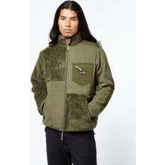 Stan Ray Patchwork Fleece Jacket Olive Green