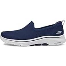 Skechers Performance Go Walk Ivy Navy/White Women's Shoes Blue