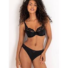 Charnos Knickers Charnos Womens 1727100 Flamenco Brief Black Elastane