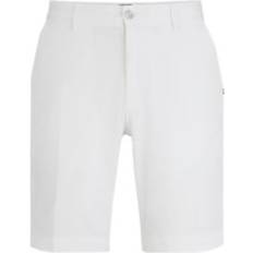 Hugo Boss White Shorts Hugo Boss Men's Slim-Fit Shorts White White