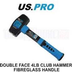 US PRO Tools 1.8Kg 4Lb Lump Sledge Club Hammer With