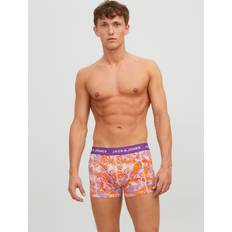 Blue - Women Men's Underwear Jack & Jones Trunks Blue