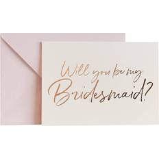 Hobbycraft Will You Be My Bridesmaid Cards 5 Pack