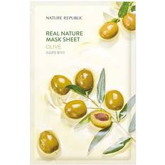 Nature Republic Real Beauty Mask Sheet, Olive, 1