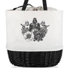 Picnic Time Star Wars Darth Vader Coronado Canvas Basket white