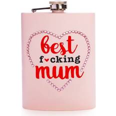 LatestBuy Best F*cking Metal Flask Mum