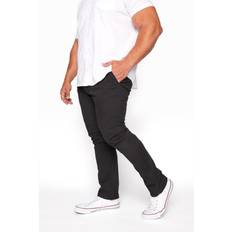 Chinos Trousers BadRhino Stretch Chinos Black 44S