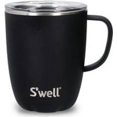 Steel Cups & Mugs S'well Onyx with 350ml Travel Mug