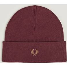 Fred Perry Women Accessories Fred Perry Merino Wool Beanie Oxblood