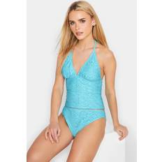 Turquoise - Women Tankinis PixieGirl Petite Crochet Tankini Aqua